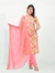 Women Silk Blend Kurta, Trouser and Dupatta Set