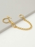 Gold Bling Toggle Bracelet