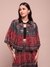Red Multi Sansa Cape