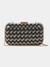 Black & Gold Jemma Clutch