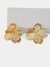 Gold Aurora Edge Earrings