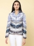 Powder Blue Winter Saga Puffer Jacket