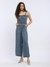 Blue Jolene Jumpsuit