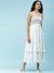 Blue And White  Waterflower Dress