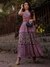 Purple Gia Long Dress