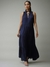 Navy Leisure Basics Maxi Dress
