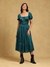Teal Aimiee Midi Dress