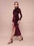 Red Oriana Long Dress