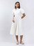 White  Leisure Basics Shirt Dress