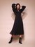 Black Ayli Midi Dress