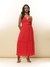 Red Rougina Long Dress