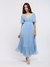 Blue Iseule Long Dress