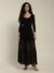 Black Ottavia Long Dress