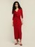 Red Ottavia Long Dress