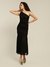 Black Aidette One Shoulder Dress