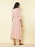 Powder Pink Leisure Basics Shirt Dress