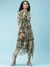 Black Forest Flower Midi Dress