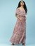 Ecru Antique Border Maxi Dress