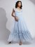 Powder Blue Giana Off-The-Shoulder Dress