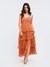 Rust Nylah Long Dress