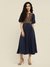 Navy Gemma Long Dress
