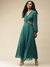 Emerald Green Rene Cut-Out Dress