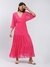 Fuchsia Core Classics Maxi Dress