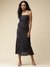 Navy Fashion Flair Shift Dress