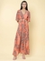 Rose Florette Cut-Out Dress