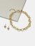 Gold Valiant Link Set Necklace