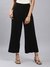 Black Antalya Wide-Leg Pants