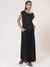 Black Leisure Basics Wide-Leg Pants