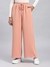 Peach Albi Wide-Leg Pants