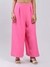 Pink Albi Wide-Leg Pants