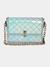 Metallic Sliver Nany Sling Bag