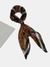 Black Ortisa Square Scarf