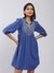 Blue Leisure Basics Shift Dress