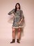 Navy Sezanne Short Dress