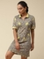 Olive Polo T-Shirt Dress