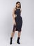 Navy Leisure Basics Bodycon Dress