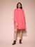 Coral Annalise Shift Dress