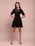 Black Christie Skater Dress