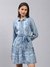 Blue Dorian Shirt Dress
