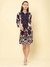 Black Rosette Dress