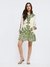 Green Venezia Short Dress