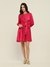 Fuschia Fashion Flair Short Dress