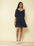 Navy Bossa Nova Shift Dress