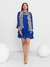 Blue Vannie Short Dress