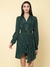 Emerald Green Calista Shirt Dress