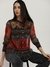 Red Multi Sansa Shirt